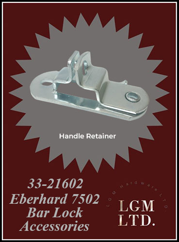 33 21602 Eberhard 7502 Bar Lock Accessories