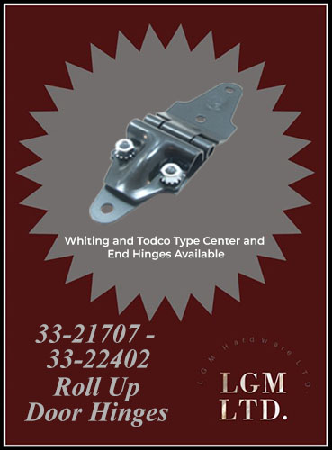 33 21707 33 22402 Roll Up Door Hinges