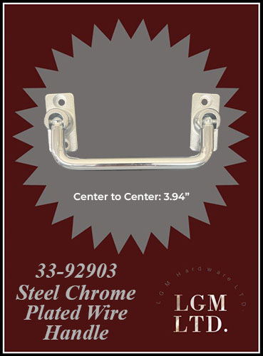 Steel Chrome Plated Wire Handle | LGM Hardware Ltd. 33 92903 Product