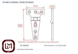 10 50404 Technical Drawing