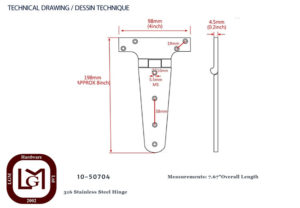 10 50704 Technical Drawing