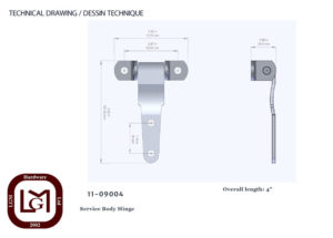 11 09004 Technical Drawing