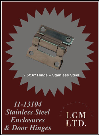 Stainless Steel Hinges – LGM Hardware Ltd.