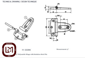 11 22206 Technical Drawing