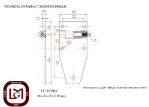 11 29904 Technical Drawing