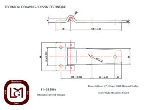 11 31504 Technical Drawing