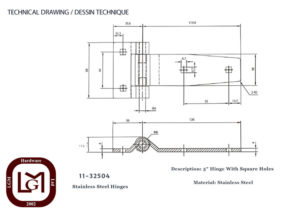 11 32504 Technical Drawing