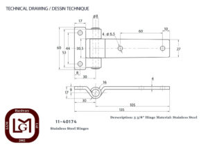 11 40174 Technical Drawing