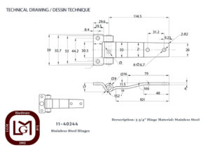 11 40244 Technical Drawing