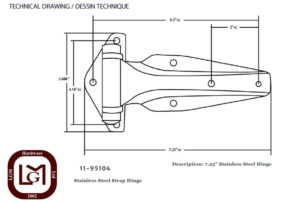 11 95104 Technical Drawing