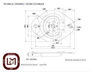 33 10204 Technical Drawing