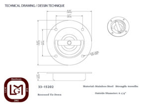 33 15202 Technical Drawing