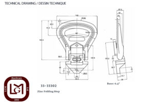 33 33302 Technical Drawing