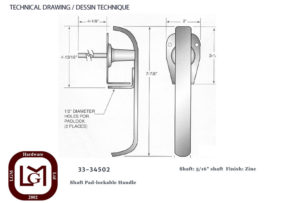 33 34502 Technical Drawing
