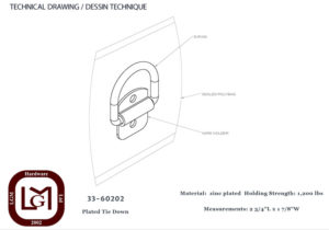 33 60202 Technical Drawing