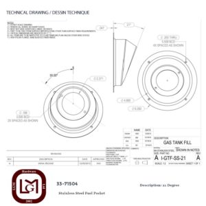 33 71504 Technical Drawing