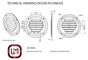 35 10104 Technical Drawing