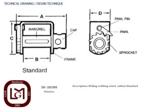 38 28200 Technical Drawing
