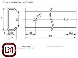 38 36060 Technical Drawing