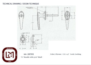 44 20703 Technical Drawing