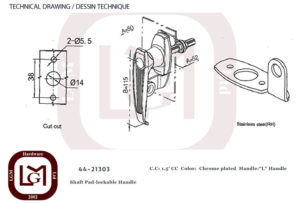 44 21303 Technical Drawing