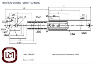44 36402 Technical Drawing