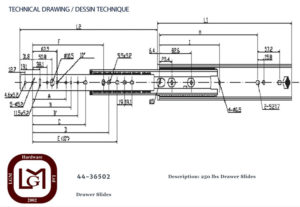 44 36502 Technical Drawing