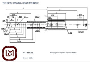 44 36602 Technical Drawing