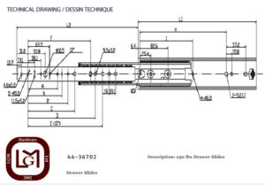 44 36702 Technical Drawing