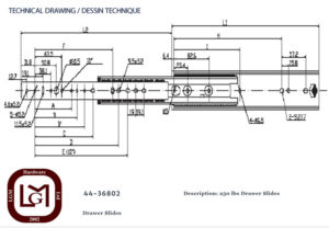 44 36802 Technical Drawing