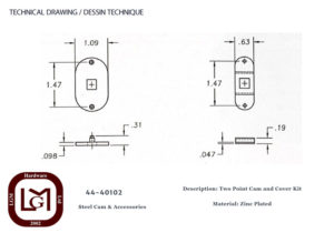 44 40102 Technical Drawing