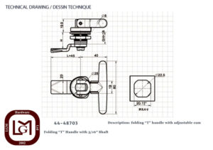 44 48703 Technical Drawing