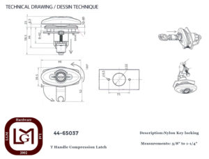 44 65037 Technical Drawing