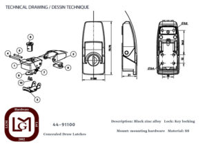 44 91100 Technical Drawing