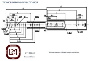 47 61602 Technical Drawing