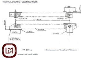 77 03144 Technical Drawing