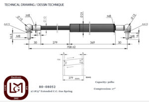 80 08052 Technical Drawing