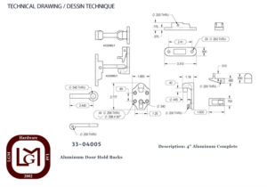33 04005 Technical Drawing