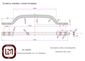 33 10502 Technical Drawing
