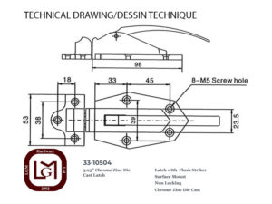 33 10504 Technical Drawing