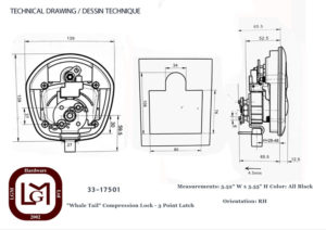 33 17501 Technical Drawing