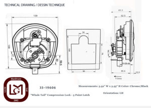 33 19606 Technical Drawing