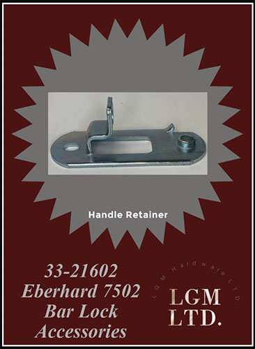 33 21602 Eberhard 7502 Bar Lock Accessories