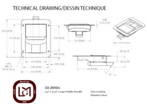 33 29104 Technical Drawing
