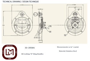 33 29304 Technical Drawing