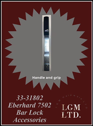 33 31802 Eberhard 7502 Bar Lock Accessories
