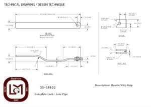 33 31802 Technical Drawing