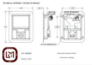 33 40804 Technical Drawing