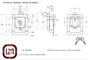33 52104 Technical Drawing
