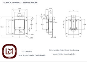 33 57002 Technical Drawing